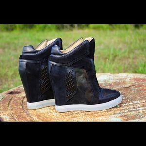 ISO! L.A.M.B. Freeda wedge sneakers black